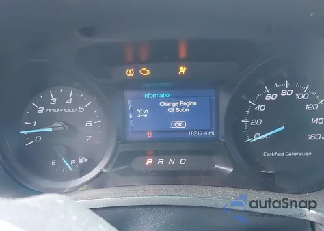 2015 Ford Police Interceptor из США, поврежденный, VIN 1FM5K8AR3FGC42644